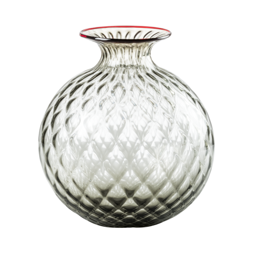 Vaso monofiore 100.14 ø11 h12,5 - talpa filo rosso talpa filo rosso