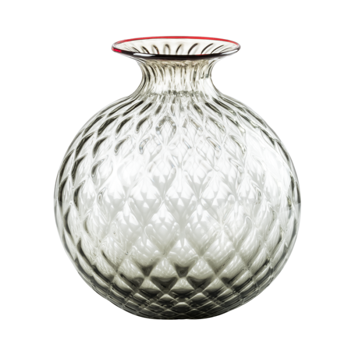 venini-monofiore-balloton-10014-rossotalpa Vaso monofiore 100.14 ø11 h12,5 - talpa filo rosso talpa filo rosso