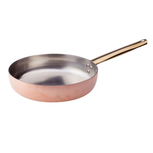 Padella rame liscio 1 manico Agnelli Padella rame liscio 1 manico Agnelli