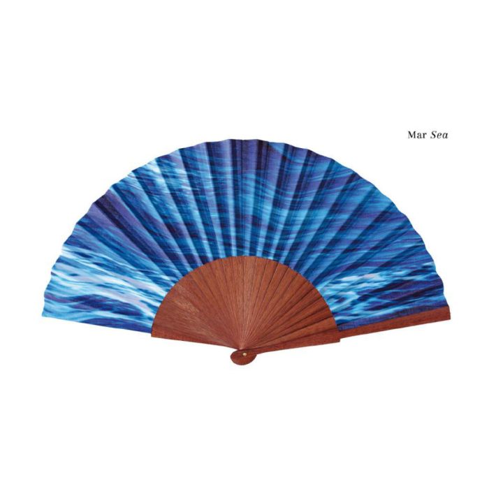 Tusitala Barcelona Ventaglio disegnato a mano