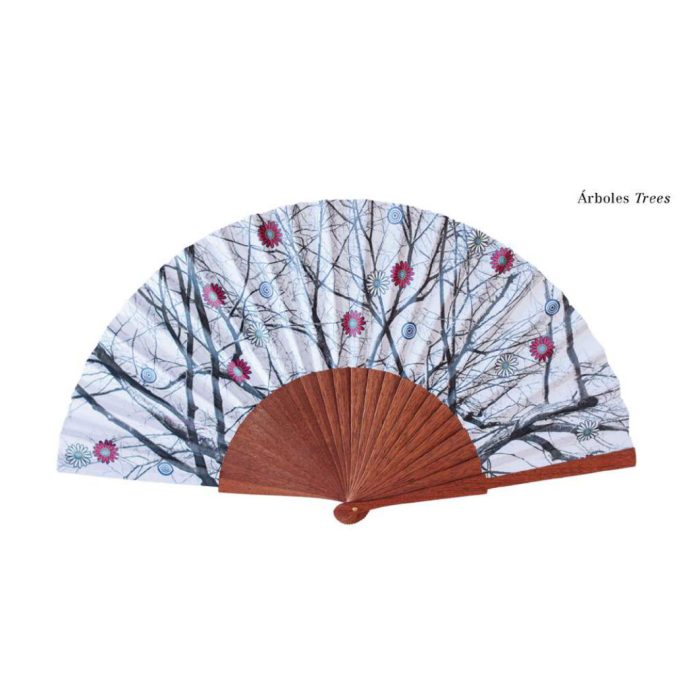 Tusitala Barcelona Ventaglio disegnato a mano