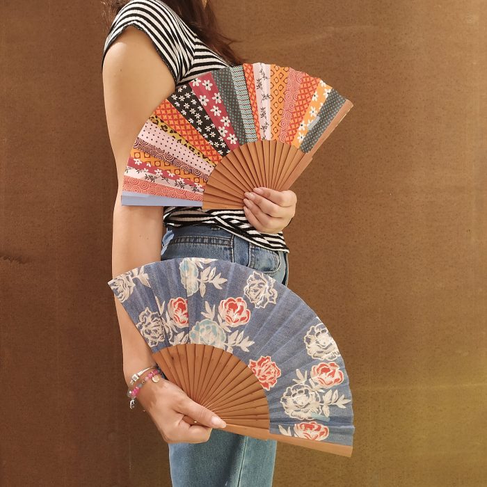 Tusitala Barcelona Ventaglio disegnato a mano