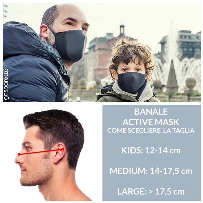 Banale Active Mask maschera lavabile antibatterica