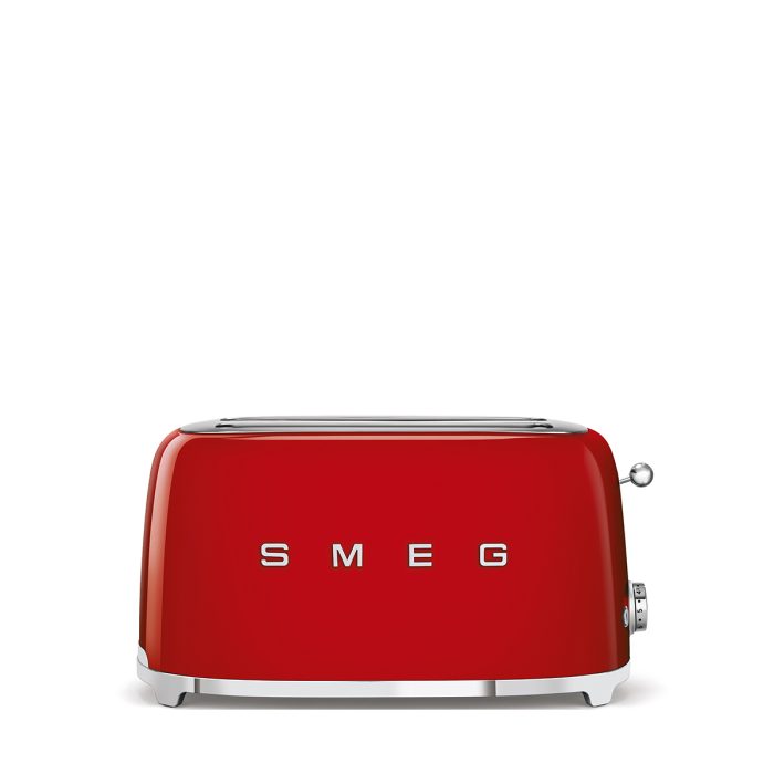 Smeg Tostapane 2x4 fette - rosso