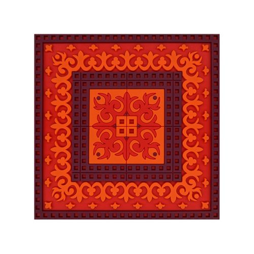 Images d'Orient Sottobicchiere Sejjadeh Zen Feu