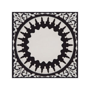 Images d’Orient Sottobottiglia Mosaic Black & White