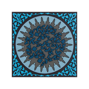 Images d'Orient Sottopentola Mosaic Blue
