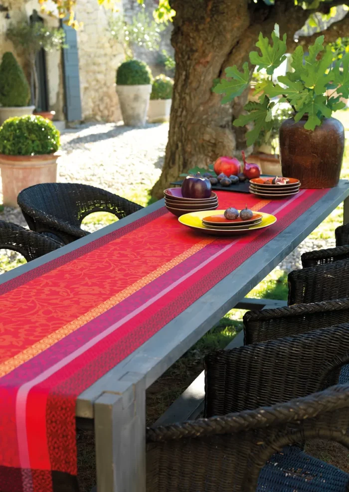 Le Jacquard Français Provence Runner gariguette