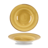 Churchill Stonecast Mustard Yellow Wide Rim Bowl 23,88 cm