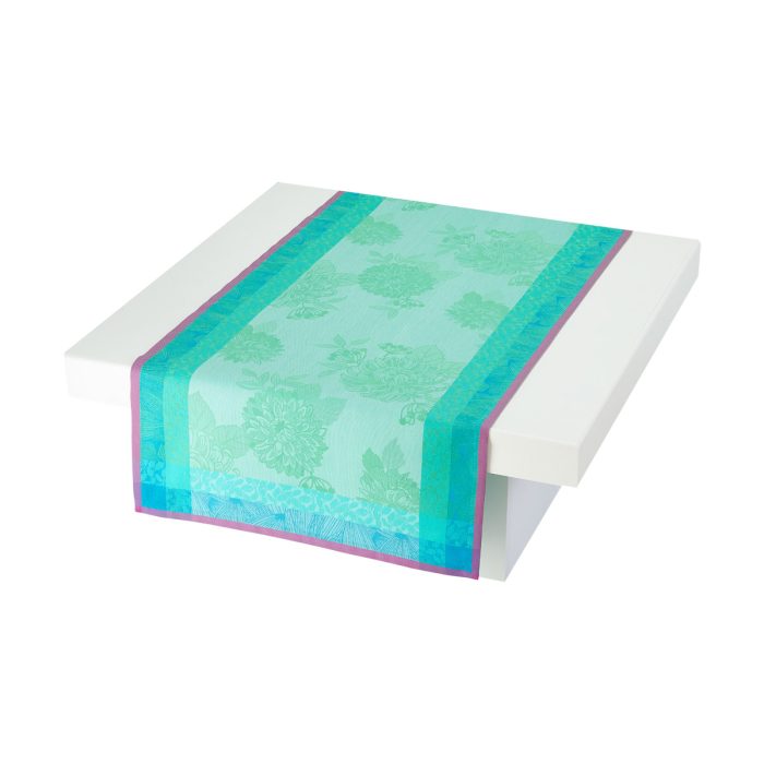 Le Jacquard Français Parfums de Bagatelle Runner hortensia