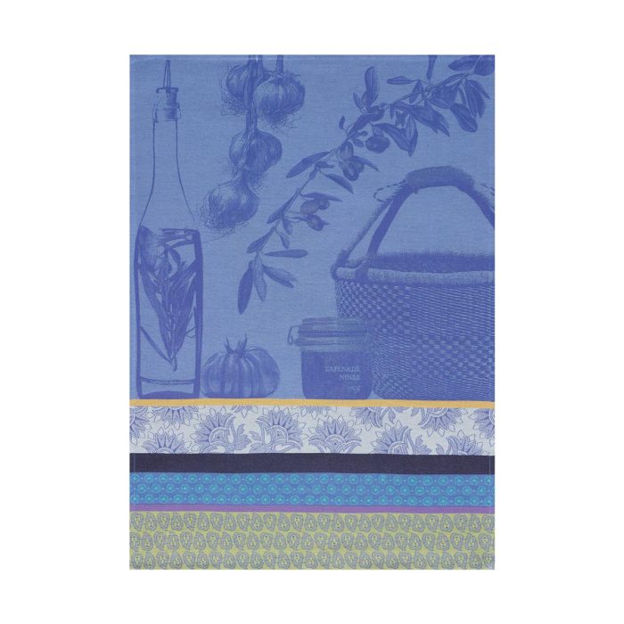 torchon_saveurs-de-provence_bleu-lavande_ps Le Jacquard Français Provence Strofinaccio bleu lavande