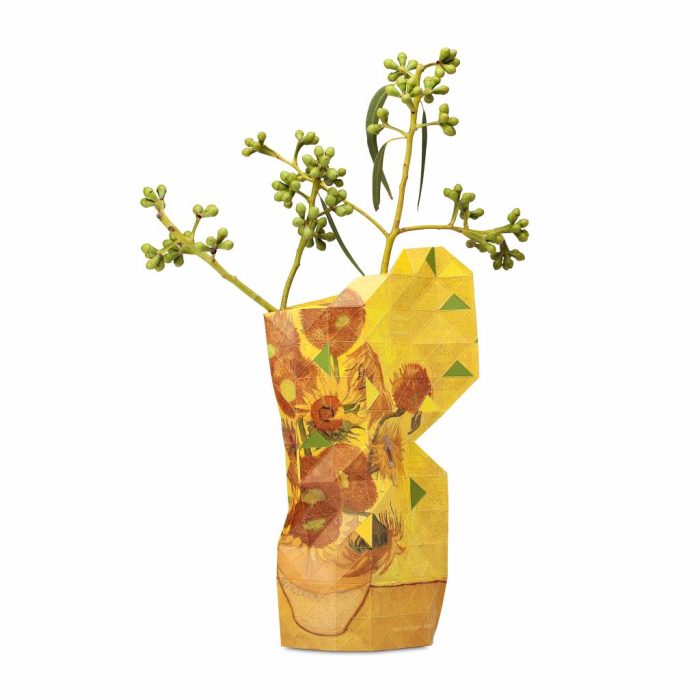 Tiny Miracles Paper vase cover Sunflowers
