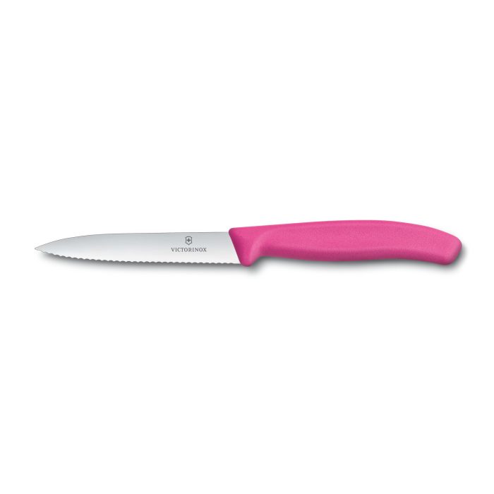 Victorinox Spelucchino Swiss Classic 10 cm ondulato - Rosa