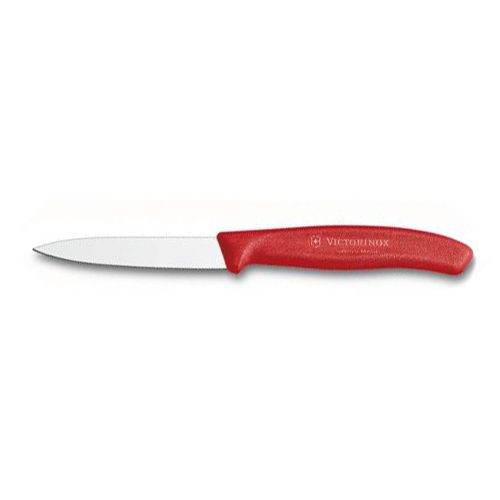 Victorinox Spelucchino Swiss Classic 8 cm ondulato - Rosso