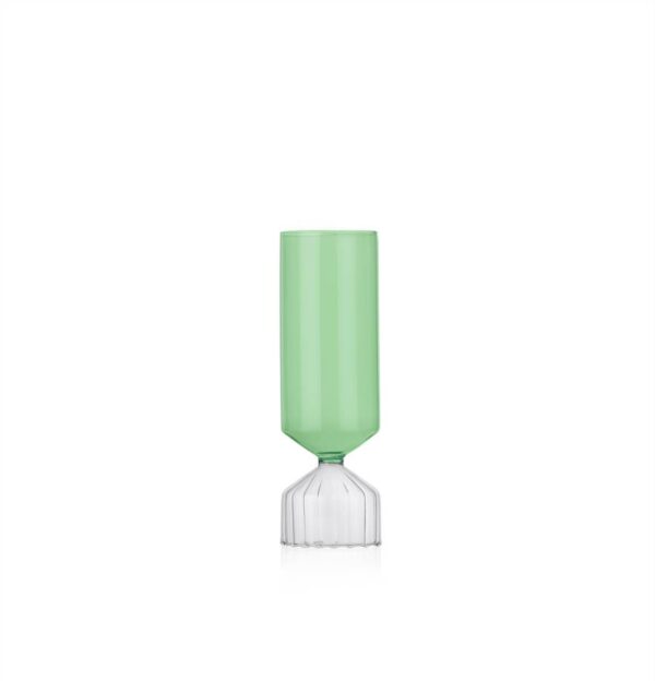 Ichendorf Bouquet Vaso basso trasparente/verde