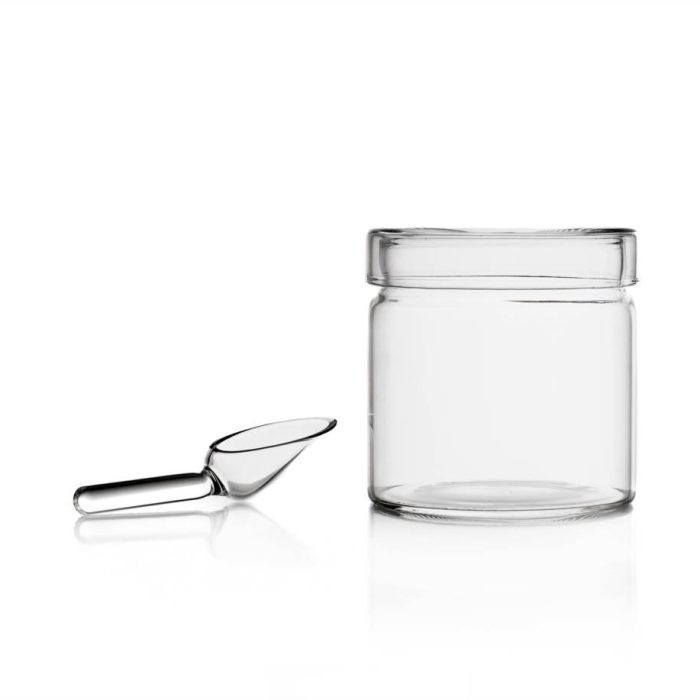 ichendorfmilano-piuma-zuccheriera-con-paletta Ichendorf PIUMA Zuccheriera 30cl con coperchio e paletta