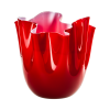 FAZZOLETTO Vaso 700.02 - rosso lattimo interno rosa rosso lattimo interno rosa