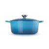 Le Creuset Cocotte rotonda Evo - Blu marsiglia
