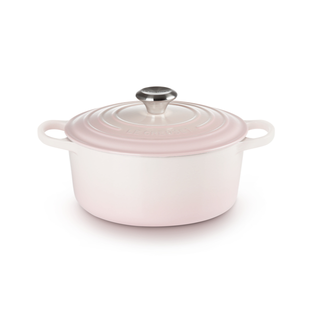 Le Creuset Cocotte rotonda Evo - Shell pink
