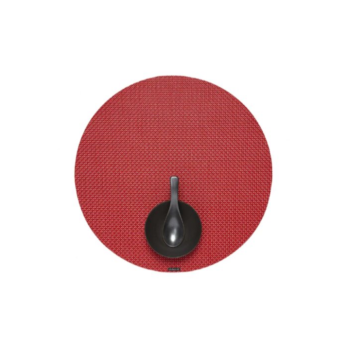 Chilewich Tovaglietta Rotonda Basketweave