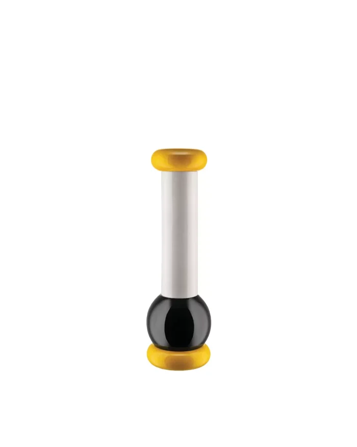 Alessi Macina grande MP0210 - Giallo - Nero - Bianco