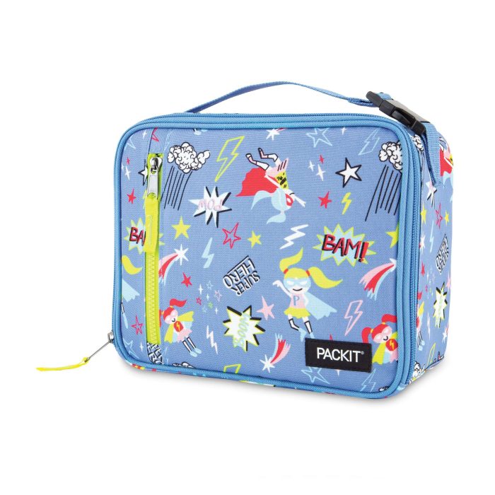 PackIt Freezable Classic Lunch Box - P the Super HERo