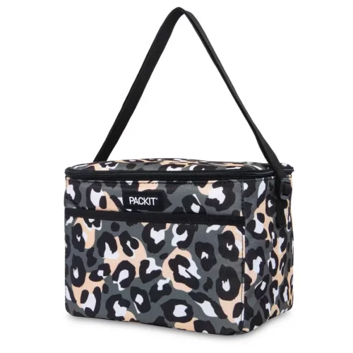 PackIt Freezable Everyday Lunch Box - Wild leopard gray