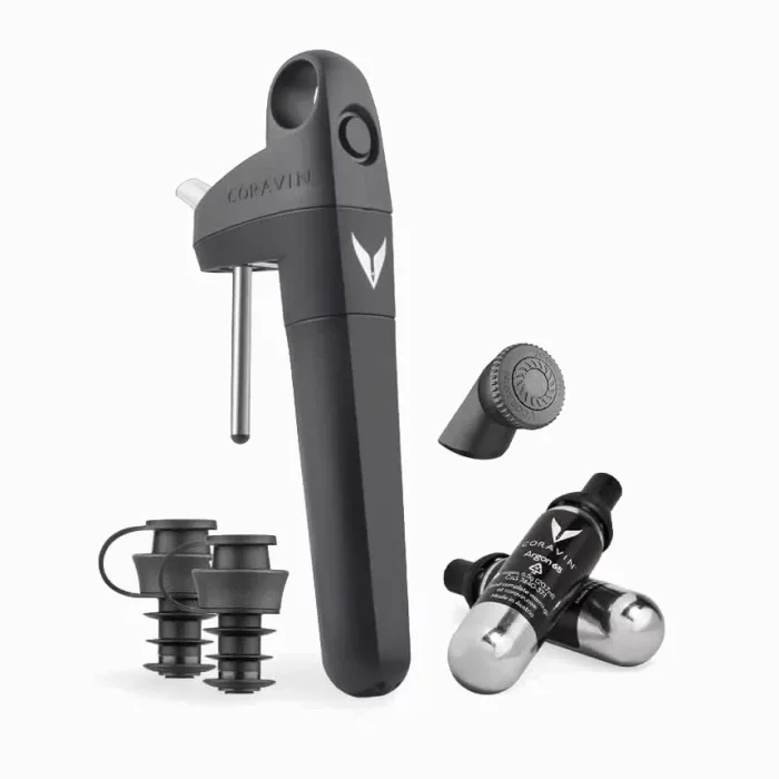Coravin Sistemamescita "PIVOT+" 6 pezzi - nero