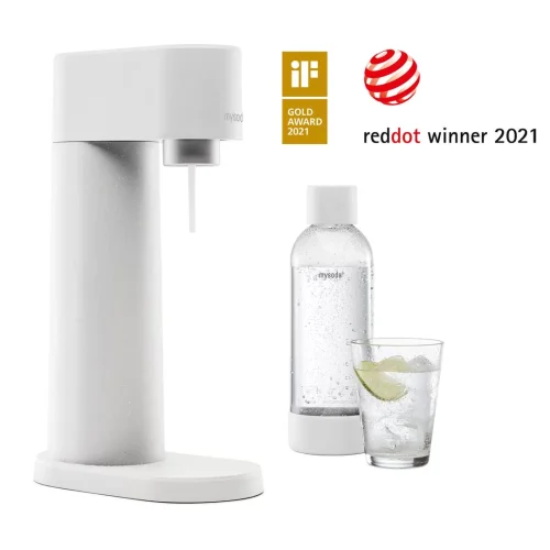 Mysoda Woody Gasatore per l'acqua - White