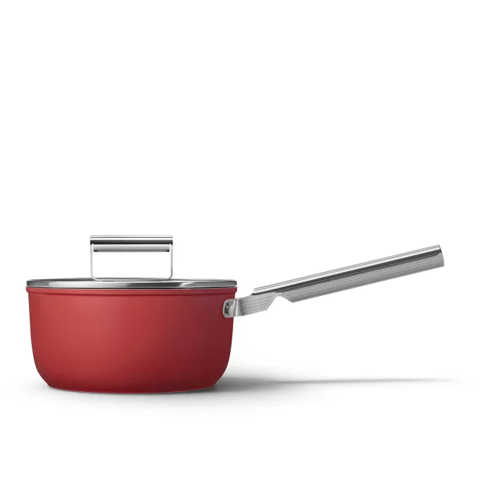 Smeg Cookware Casseruola 1 manico con coperchio
