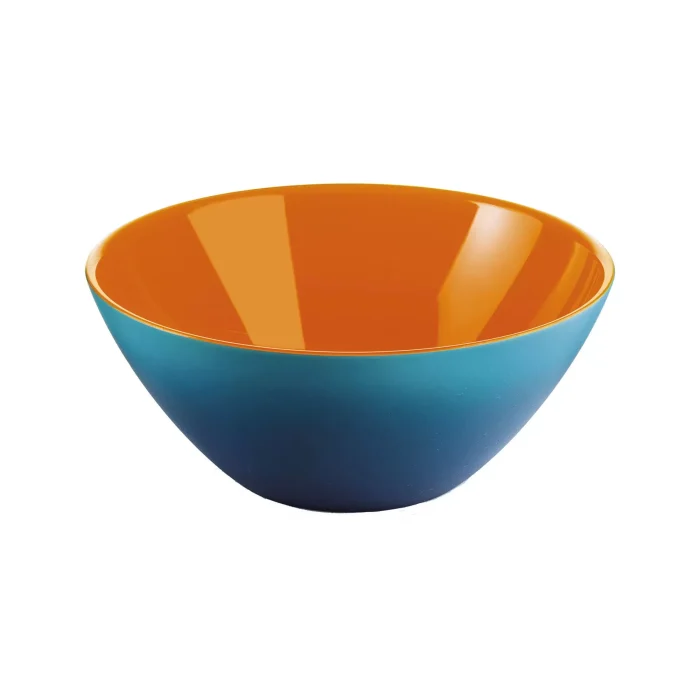 Guzzini My Fusion Contenitore 25cm - Azzurro - Arancio