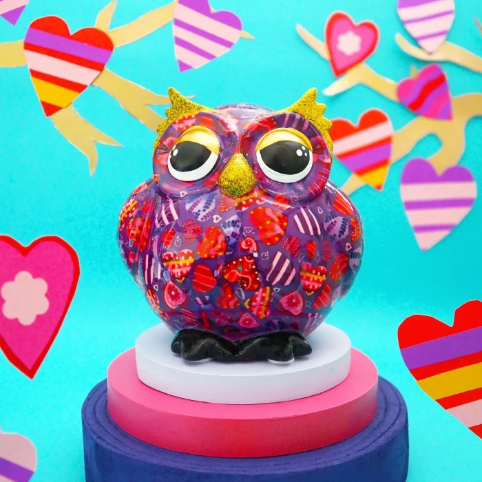 Pomme Pidou salvadanaio Gufo Olive