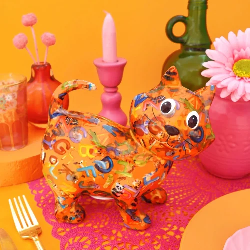 Pomme Pidou salvadanaio Gatto Kiki