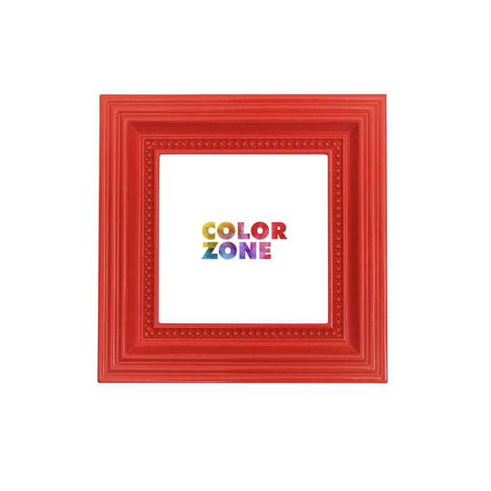 Sequenze Portafoto Color Zone linea Coraline rosso 13x13 quadrato