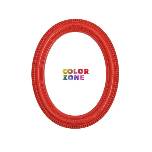 Sequenze Portafoto Color Zone linea Coraline rosso 13x18 ovale