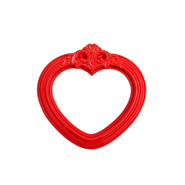 Sequenze Mini portafoto cuore Color Zone rosso 6x9