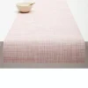 runner-blush Chilewich Runner 36x183cm Mini Basketweave - Blush