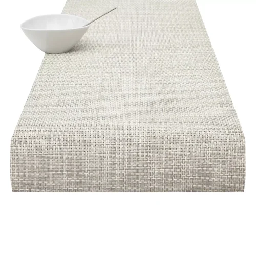 runner-natural Chilewich Runner 36x183cm Basketweave - Natural