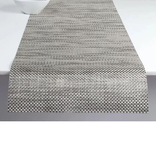 runner-oyster Chilewich Runner 36x183cm Basketweave - Oyster