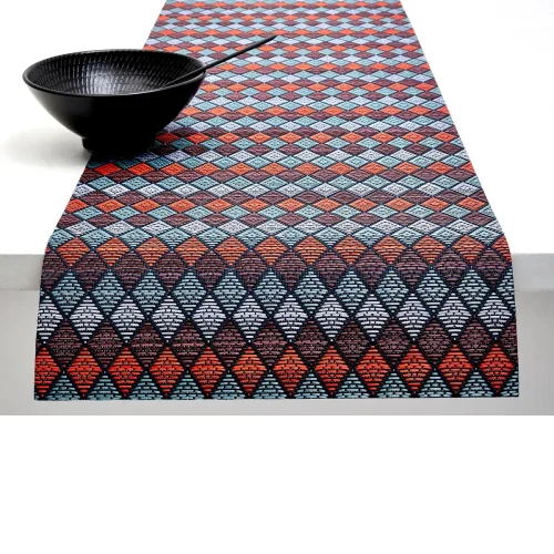 table_kite_gemstone_runner_0163 Chilewich Runner 36x183cm Kite - Gemstone