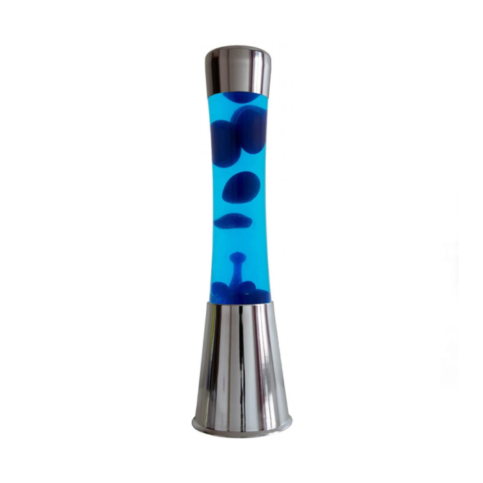 Fisura Tower lava lamp - Blue