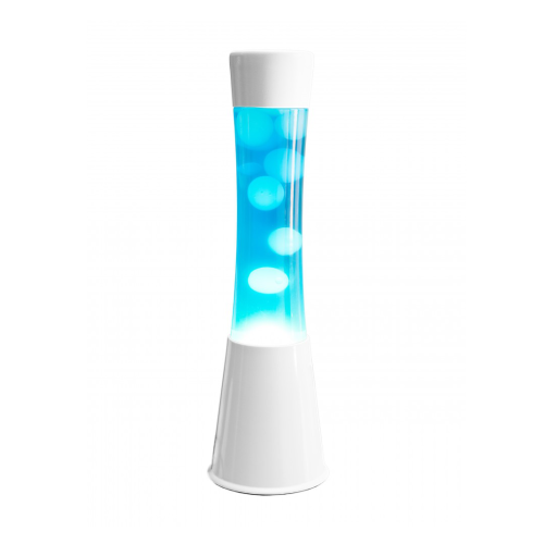 Fisura Tower lava lamp - Cyan
