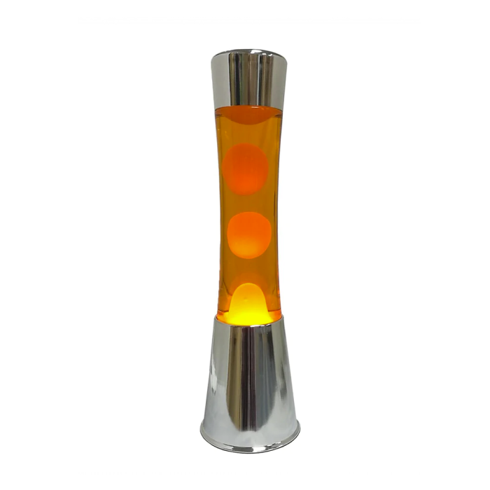 Fisura Tower lava lamp - Orange