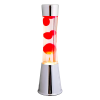 Fisura Tower lava lamp - Red