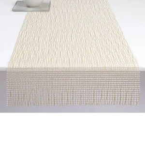 Chilewich Runner 36x183cm Basketweave - Oyster