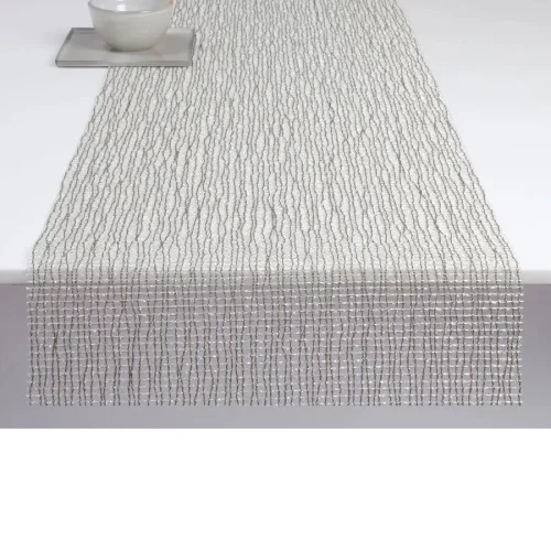 lattice-silver Chilewich Runner 36x183cm Lattice - Silver