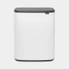 brabantia-bo-touch-bin-bianco-1 Brabantia BO TOUCH Bin, 2 x 30L - bianco