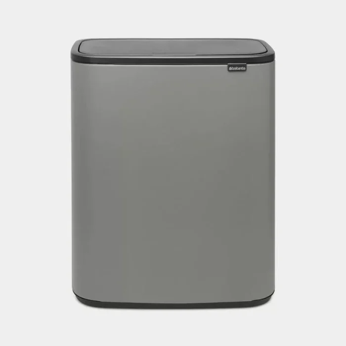 brabantia-bo-touch-bin-mineral-concrete-grey-1 Brabantia Bo Touch Bin Pattumiera 2x30 lt - Mineral Concrete Grey