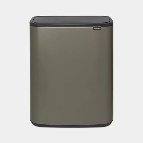Brabantia Bo Touch Bin Pattumiera 2x30 lt - Platinum