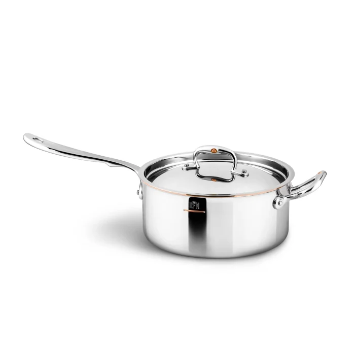 Ruffoni RFN Con Cuore Casseruola 1 manico con coperchio con HH